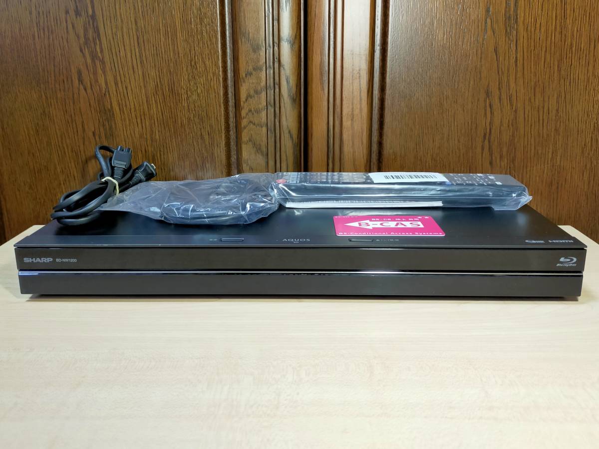 お洒落無限大。 シャープ 【新品 BD-NW1200 未開封】 SHARP テレビ