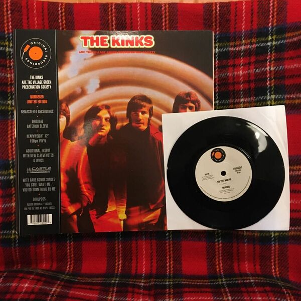 THE KINKS village green レコード＋7inch付き