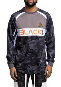 AV59)BLACK PYRAMID BRIGHT CAMOロンT　Tシャツ長袖(Y2161112)/ブラックピラミッド/クリスブラウン/大きいサイズ/USサイズ