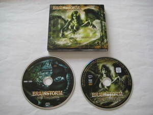 【★日本未発売★ドイツ産メロパワ★】BRAINSTORM⑤+DVD付2枚組(廃盤) ハイトーン・ボーカル、ツイン・ギター