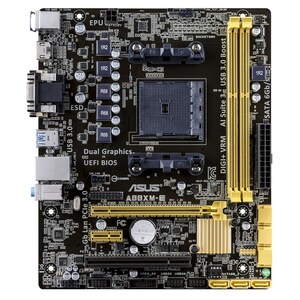 Asus A88XM-Eマザーボード AMD A88X Socket FM2/FM2+　Micro ATX I/oパネル付属している