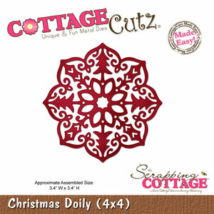 Штамп * Cottagecutz Cottage Cutz Рождественская салфетка Рождественская елка Салфетка Украшение Резка Штамп Высечка Инструменты