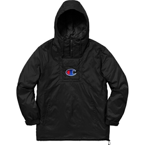 Supreme Champion Pullover Parka BLACK 18SS シュプリーム チャンピオン 黒 L