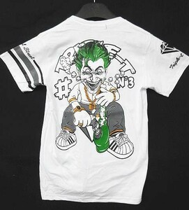 【送料無料】【新品】TRIPPLE T トリプルT 半袖Tシャツ マリファナ 草 ボング HIP-HOP ギャングスタイル 白 Mサイズ ■L17978-180315-40-3