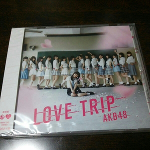 AKB48 CD LOVE TRIP ラブ トリップ 未開封 ケース割れ有り