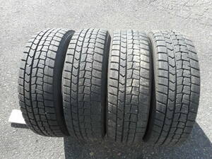 175/65R15 175/65-15 ダンロップ DUNLOP ウインターマックス WINTER MAXX WM02 17年製 8～9分山 スタッドレスタイヤ 冬用タイヤ 4本セット