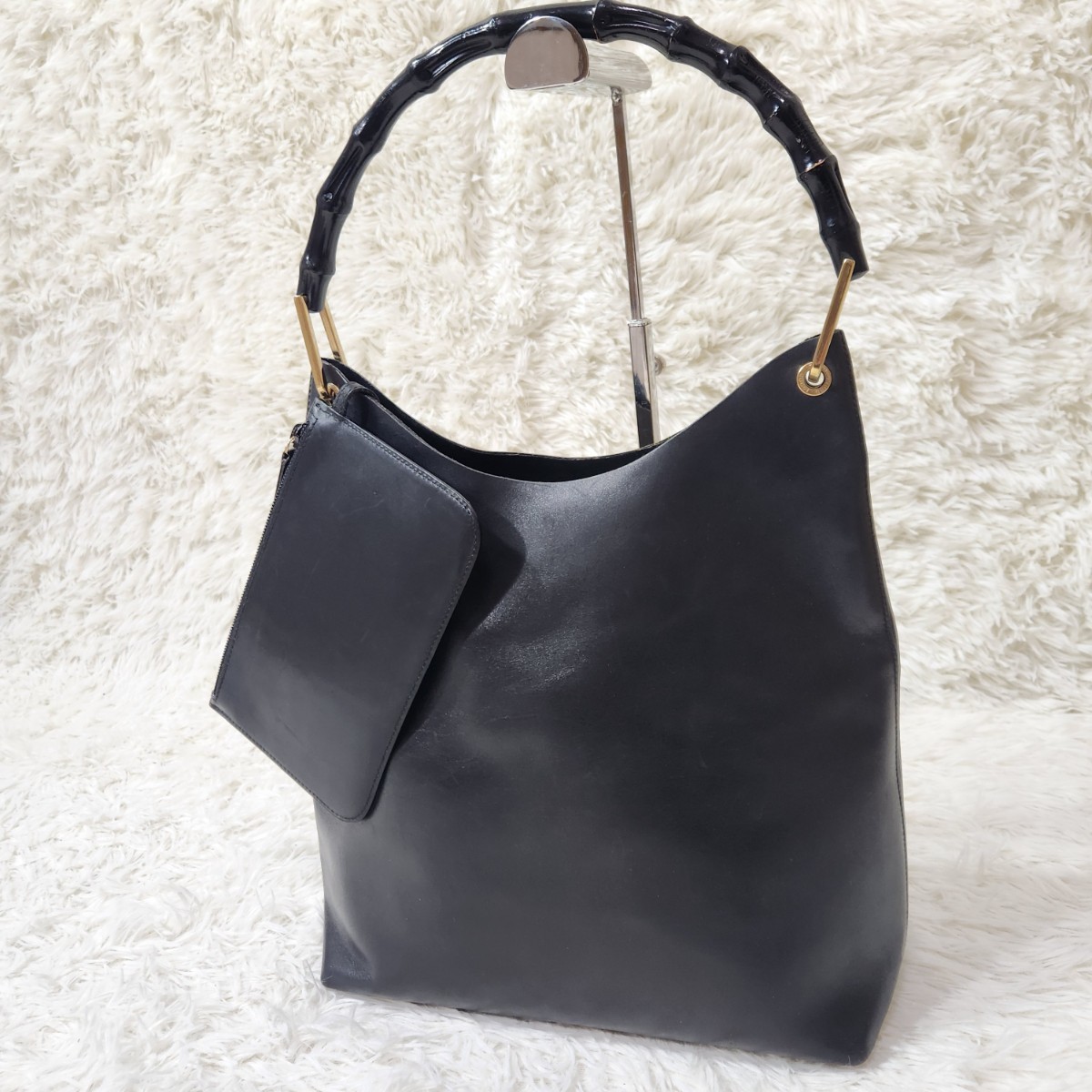 ヤフオク! -「グッチ バンブー ワンショルダーバッグ」(グッチ) (く)の ヤフオク! -「グッチ バンブー ワンショルダーバッグ」(グッチ) (く)の