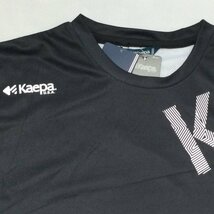 【送料無料】【新品】Kaepa メンズ半袖Tシャツ(吸水速乾 UVカット 再帰反射）　 M 　　ブラック★362237_画像2