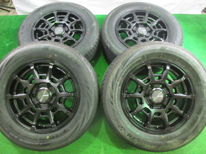 在庫★新品即納★AME ガレルナ レフィーロ 6.5J+38 6H139.7 ナンカン CW-20 215/65R16 109/107 200系 ハイエース レジアス 車検対応