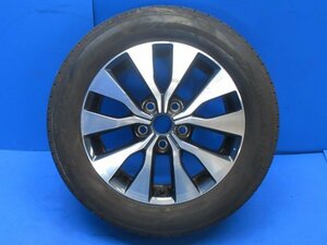 バリ溝 日産 セレナ C27 ハイウェイスター 純正 16X6J +45 PCD114.3 5穴 195/60R16 16インチ タイヤ ホイール 1本 (g081381)