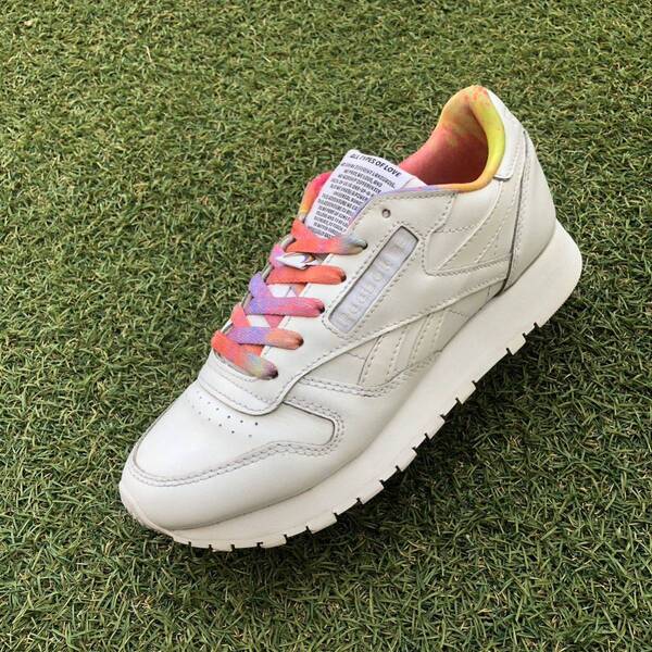 美品23.5 Reebok CLASSIC LEATHER “Pride”リーボック クラシックレザー HT990