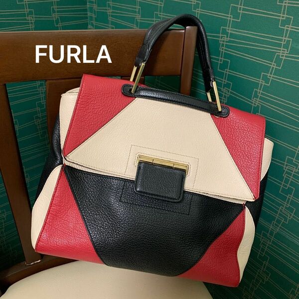 ★レアもの★FURLA フルラ アルテーシア ハンドバッグ 限定色