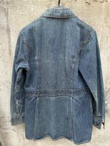 70’s Levi's Vintage リーバイス サファリジャケット ブッシュジャケット オレンジタブ MADE IN USA サイズL ビンテージ デニムジャケット_画像2