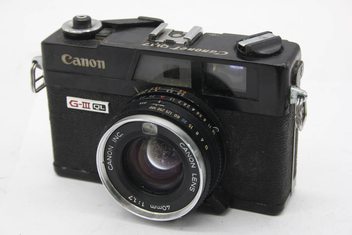 ヤフオク! -「canon canonet ql17」の落札相場・落札価格