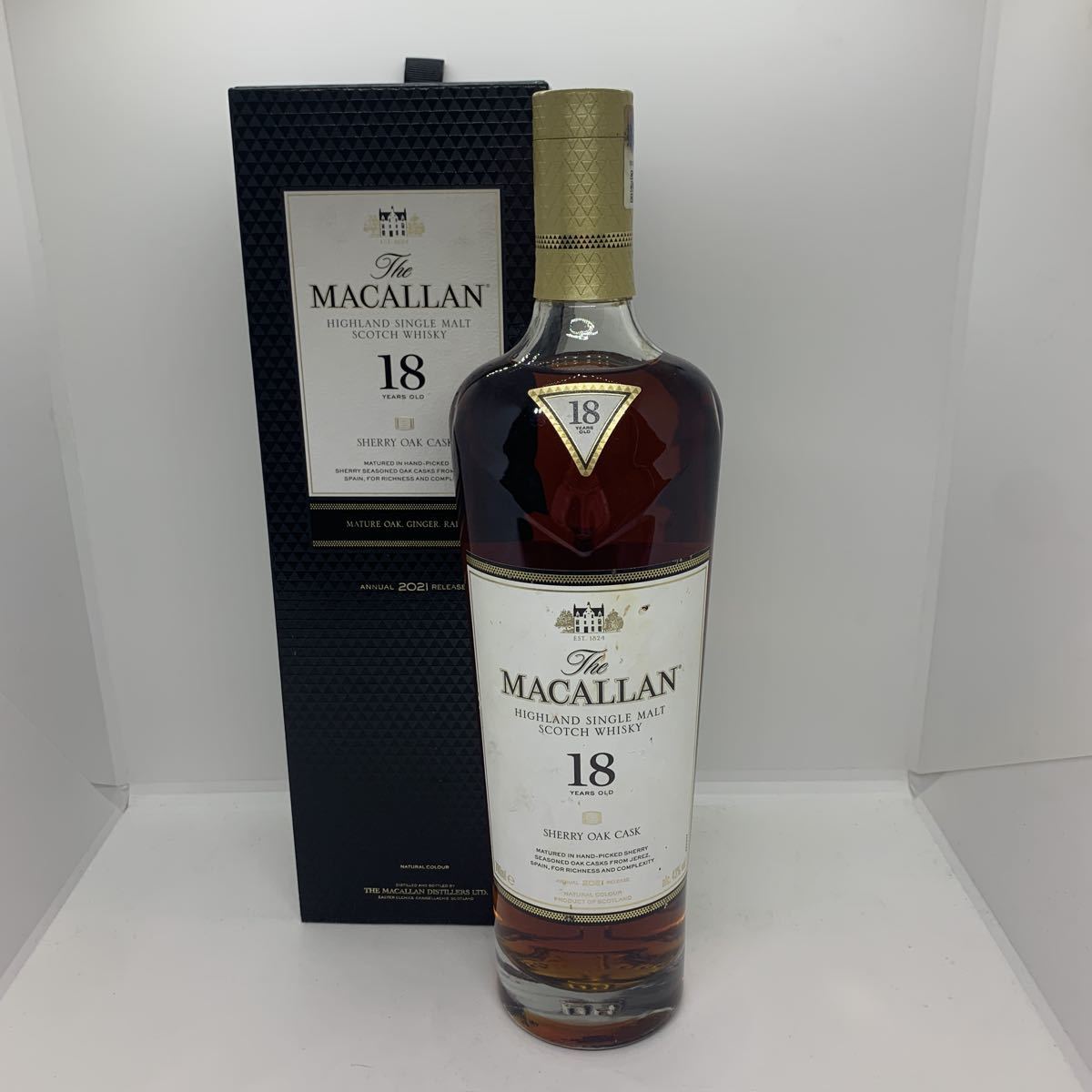 ヤフオク! -「マッカラン 18年 シェリー」の落札相場・落札価格