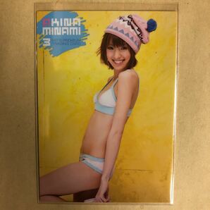 南明奈 2009 ヒッツ トレカ アイドル グラビア カード 下着 008 タレント トレーディングカードの画像2