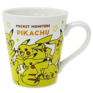 ◆ポケットモンスター 陶器製スリムMUG ピカチュウ集合(539)