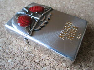 ZIPPO 『MASKED RIDER FIRST IMPACT 仮面ライダー マスク』2007年1月製造 石森プロ 本郷猛 一文字隼人 オイルライター ジッポー 廃版激レア