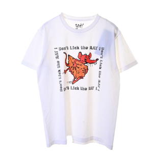 未使用 POGGY’S BOX プリント Tシャツ L ホワイト ポギーズボックス KL4CHAHA89