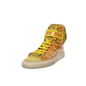 RAF SIMONS enamel suede switch is ikatto sneakers 41/26cm yellow Raf Simons KL4CALBH98