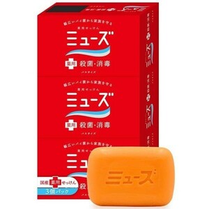 薬用せっけん ミューズ バスサイズ 135g 3個入り X8パック