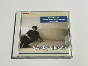 CD 宮野英子『Exactly Like You』Eiko Miyano meets Norman Simmons & friends