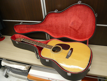 現状品 アコースティックギター アコギ MORRIS モーリス W-40 ハードケース付 中古 苫小牧西店_画像2