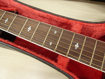 現状品 アコースティックギター アコギ MORRIS モーリス W-40 ハードケース付 中古 苫小牧西店_画像4
