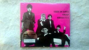 SMAP This is love 初回限定盤 SB version CD+DVD 新品