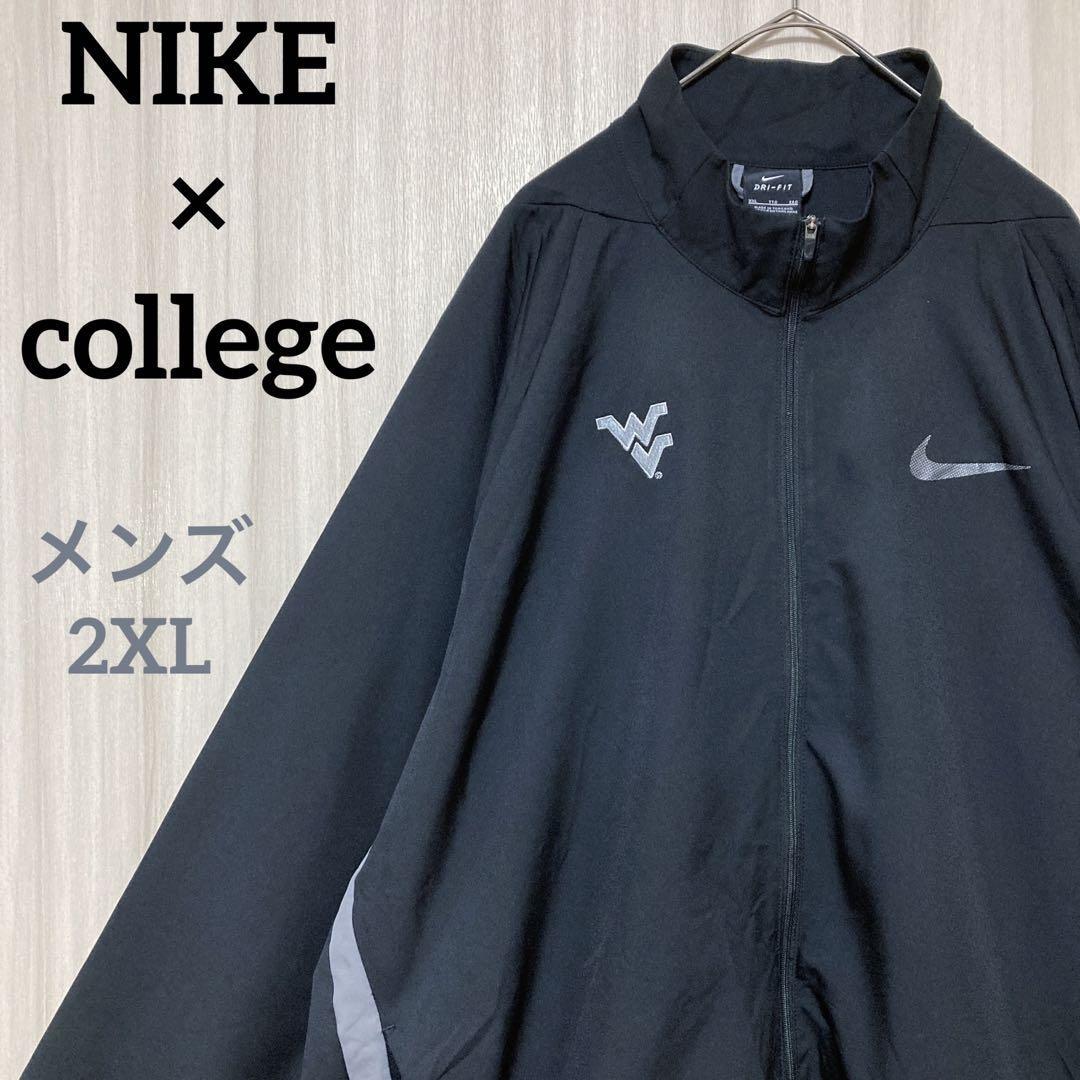 NIKE ナイロン トラックジャケット 刺繍ロゴ XL｜PayPayフリマ