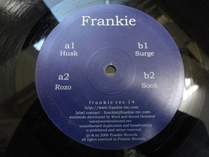 Frankie - Husk オリジナル原盤 12EP TECH HOUSE CLASSIC Husk / Rozo / Surge / Sook 収録　視聴