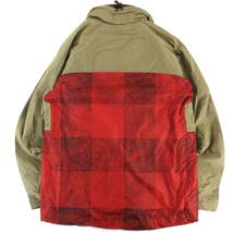 新品 未使用 定価10.4万 イタリヤ製 WOOLRICH×GRIFFIN ウールリッチ グリフィン LOVELAND リバーシブル ジャケット M レッド_画像2