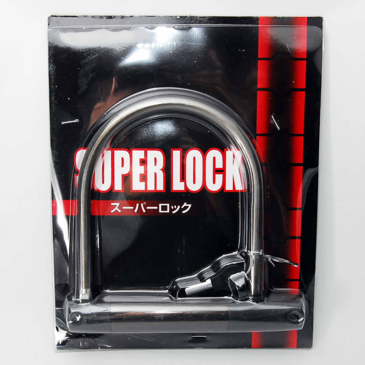 スイーツ柄 ブルー 高品質 在庫処分 超特価!バイク用防犯U字ロック(盗難防止)(赤大) - 通販 - www.bhaktiluhur.org