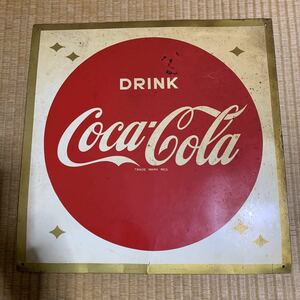  Coca Cola tin plate signboard 