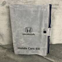 HONDA ロゴ入り車検証ケース ブックケース 保証書取説入れ 車検証入れ ホンダカーズ福島 コレクションにどうぞ_画像1