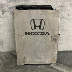 HONDA ロゴ入り車検証ケース ブックケース 保証書取説入れ 車検証入れ ホンダカーズ　東海 岐阜 コレクションにどうぞ