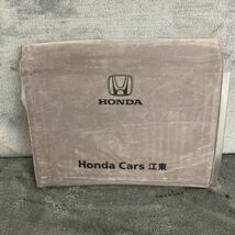 HONDA ロゴ入り車検証ケース ブックケース 保証書取説入れ 車検証入れ ホンダカーズ　江東 コレクションにどうぞ_画像1