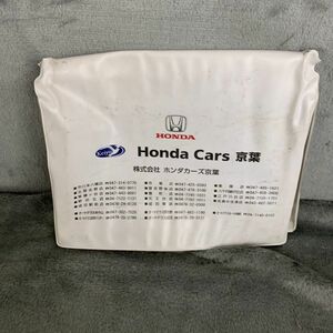 HONDA ロゴ入り車検証ケース ブックケース 保証書取説入れ 車検証入れ ホンダカーズ京葉 コレクションにどうぞ