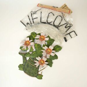 ハンドメイド（手作り）WELCOME SIGNS by S.S. SARNA メタルオブジェ