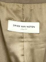 ドリスヴァンノッテンDRIES VAN NOTEN ダブルブレスト　ジャケット　コットン　メンズ　ベージュ　44 S スーツ　アウター　ブルゾン_画像5