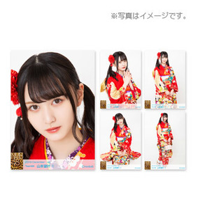 NMB48 月別個別生写真 5枚セット 2019 December 山本望叶