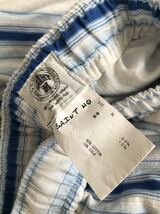 セントマイケル カートコバーン　60s ビンテージ パジャマシャツ　パンツ　セットアップ　ナンバーナインタイプ　シルク　ブルーストライプ_画像5