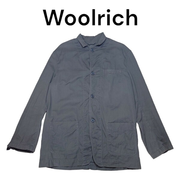 Woolrich　カバーオール　薄手コート　古着　ウールリッチ　カーキ系
