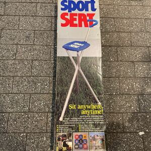 未使用品 Sport SEAT MADE IN CANADA BLUE スポーツシート カナダ製　ブルー