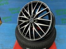 アイシス セレナ 新品 夏タイヤ アルミセット 215/45R17 4本SET価格 タイヤ AS-S01 215/45/17 アルミ TREAD VENES 7.0J +48 5H114.3_画像2