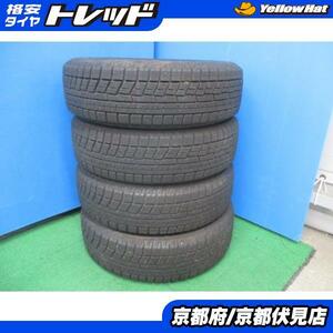 4本 中古 ヨコハマ アイスガード iceGUARD IG60 スタッドレス タイヤ 175/65R15 84Q 2018年製 アクア ヴィッツ フィット などに