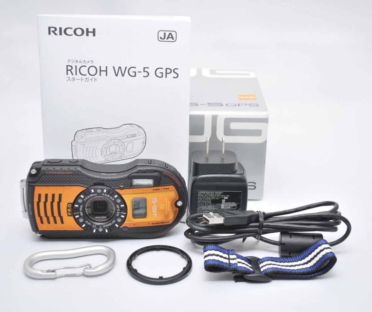 リコー RICOH WG-5 GPS [オレンジ] オークション比較 - 価格.com