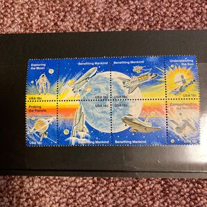 アメリカ スペースシャトル切手