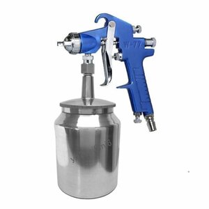 * high capacity!1000cc air spray gun 2. on type nozzle 2.5mm under cup air gun metal plate painting car wash painting spray pump 