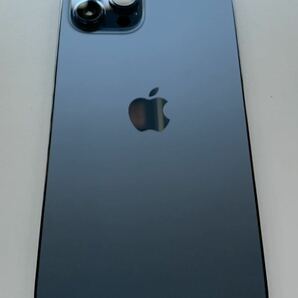 iPhone 12 pro Max 512GB パシフィックブルー 送料込み 超美品 バッテリー 89% SIMフリー の画像2